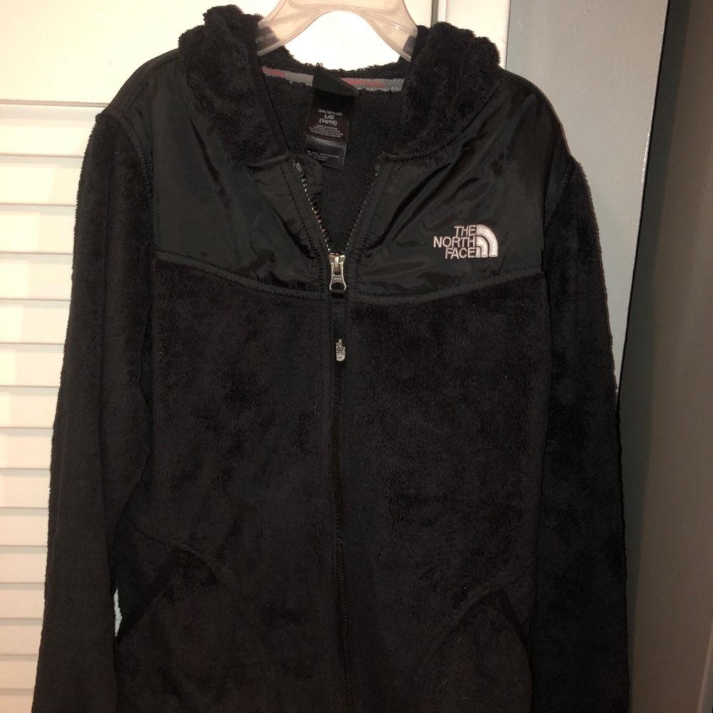 Black girls north face jacket